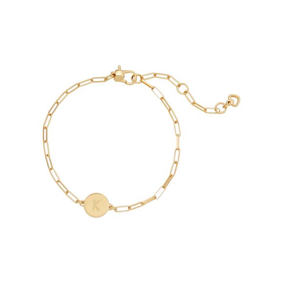 KATE SPADE New York Initial Chain Bracelet in Gold K - Picture 1 of 7